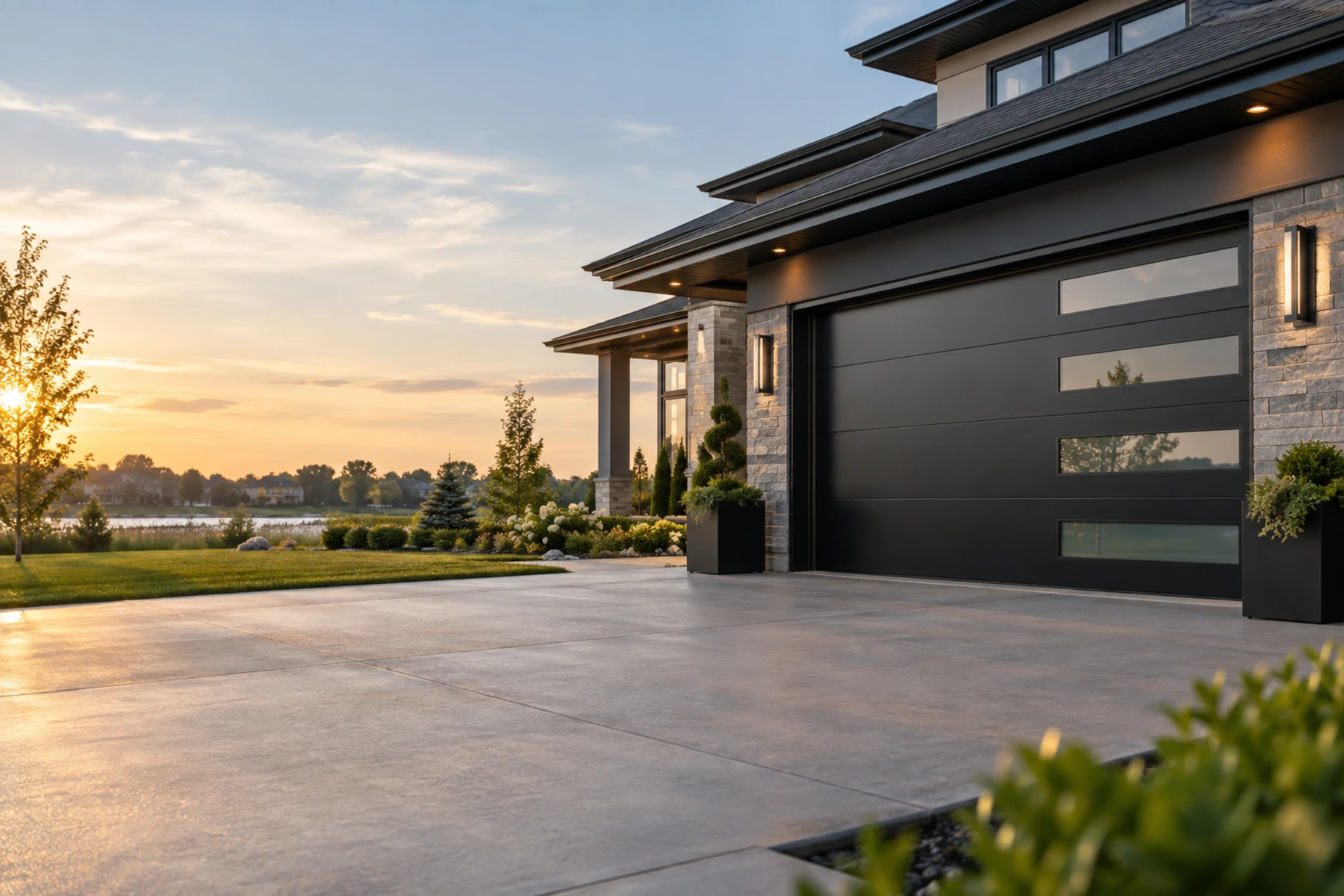 Premium garage door service at a Sterling Heights home