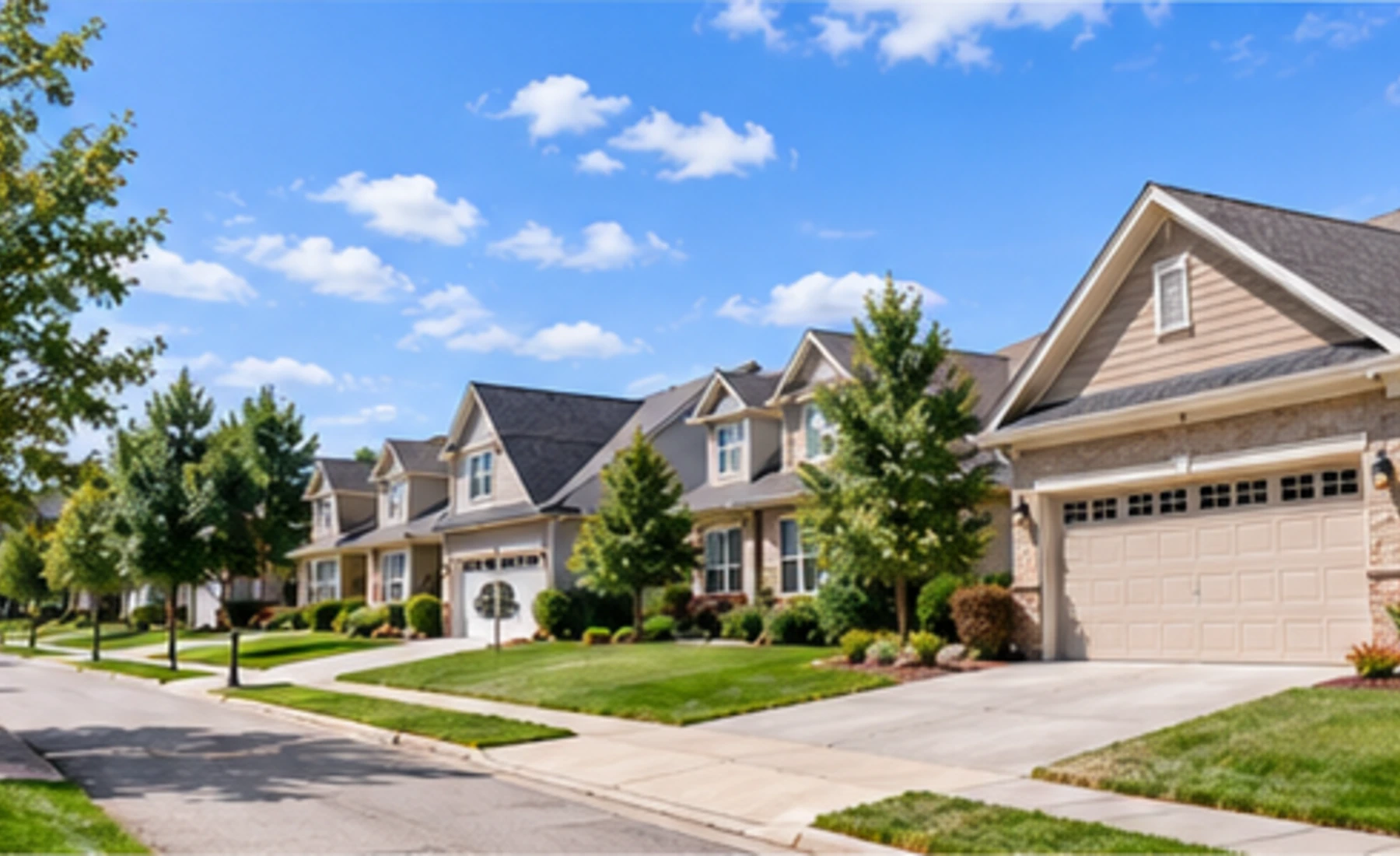Residential garage doors in the Sterling Heights Michigan service area